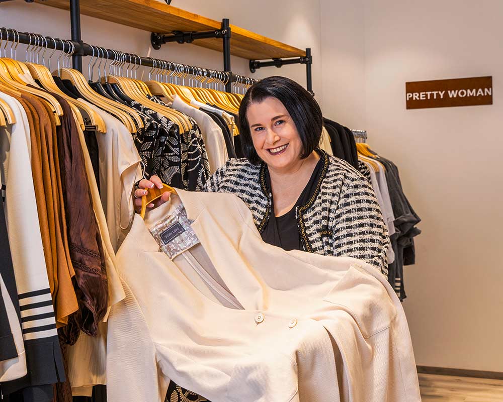 Karin Kreuzer präsentiert Markenmode in großen Größen 40–52 in nördlichen Niederösterreich